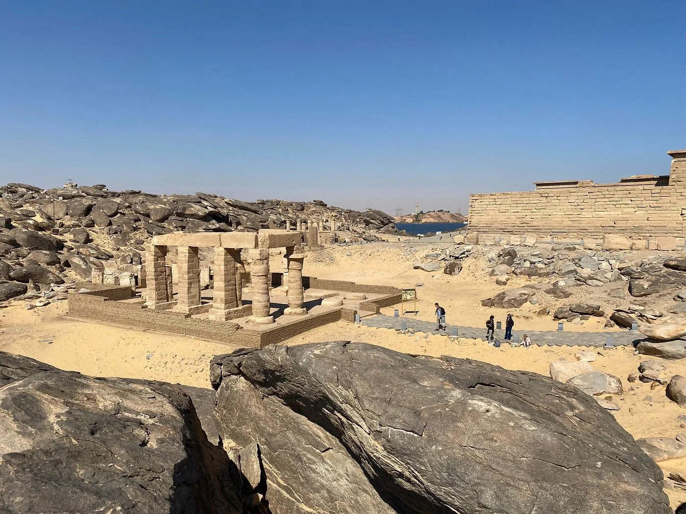 Kalabsha temple and the Nubian Museum