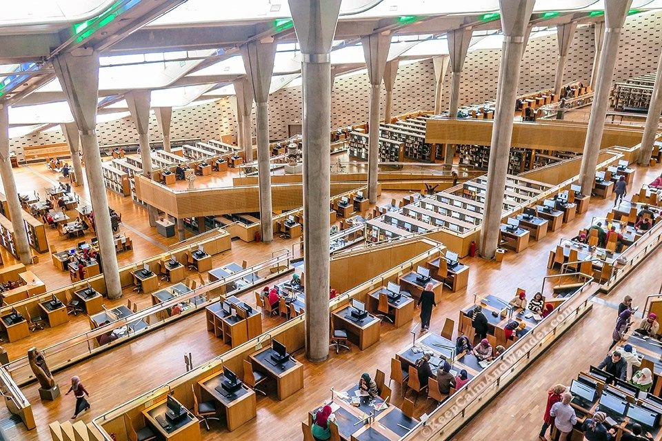 What to See Inside the Bibliotheca Alexandrina