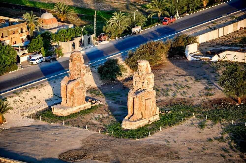 The 20-Year Restoration — The Colossi of Memnon Stand Tall Again