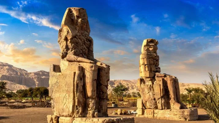 The History of the Colossi of Memnon Luxor