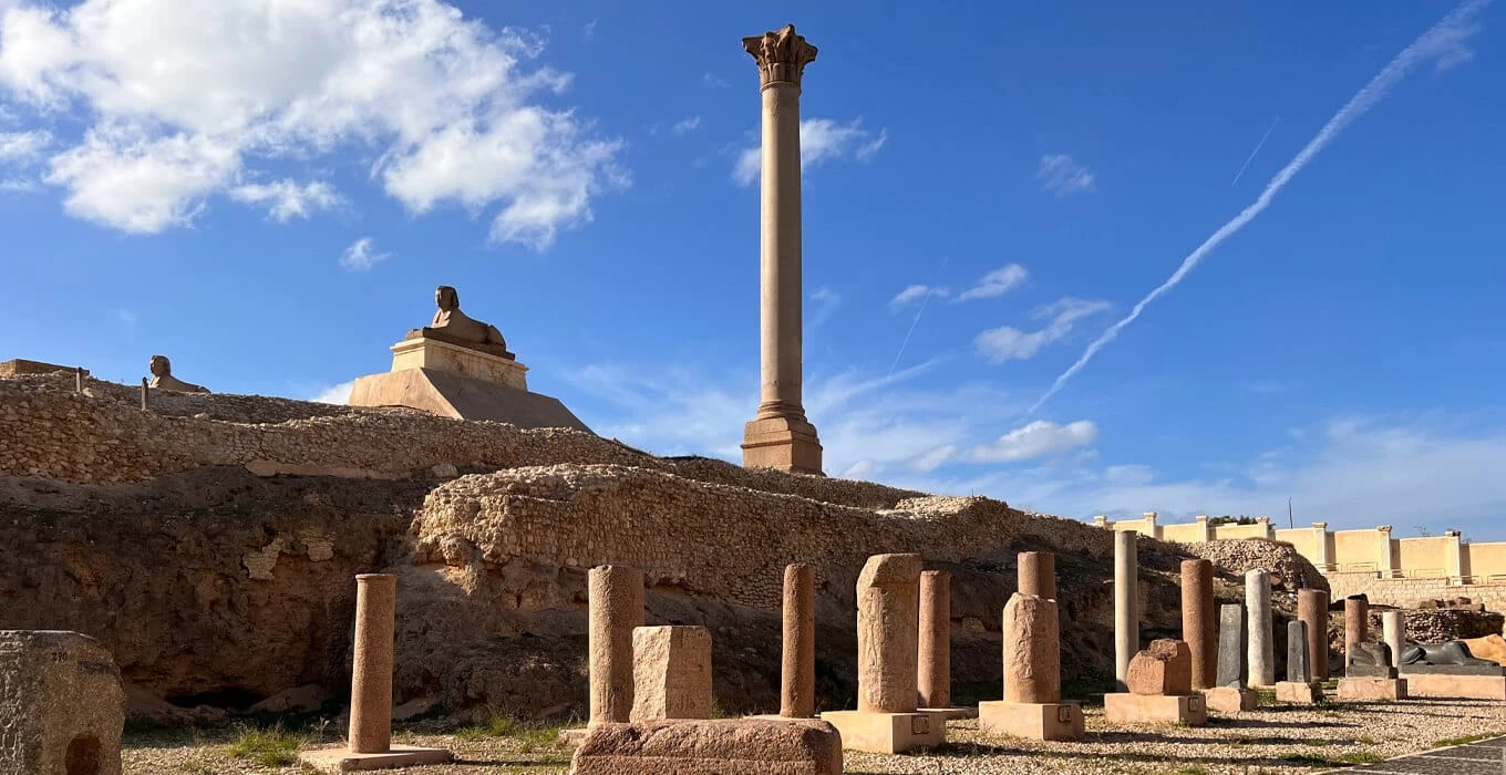 Pompey's Pillar Alexandria