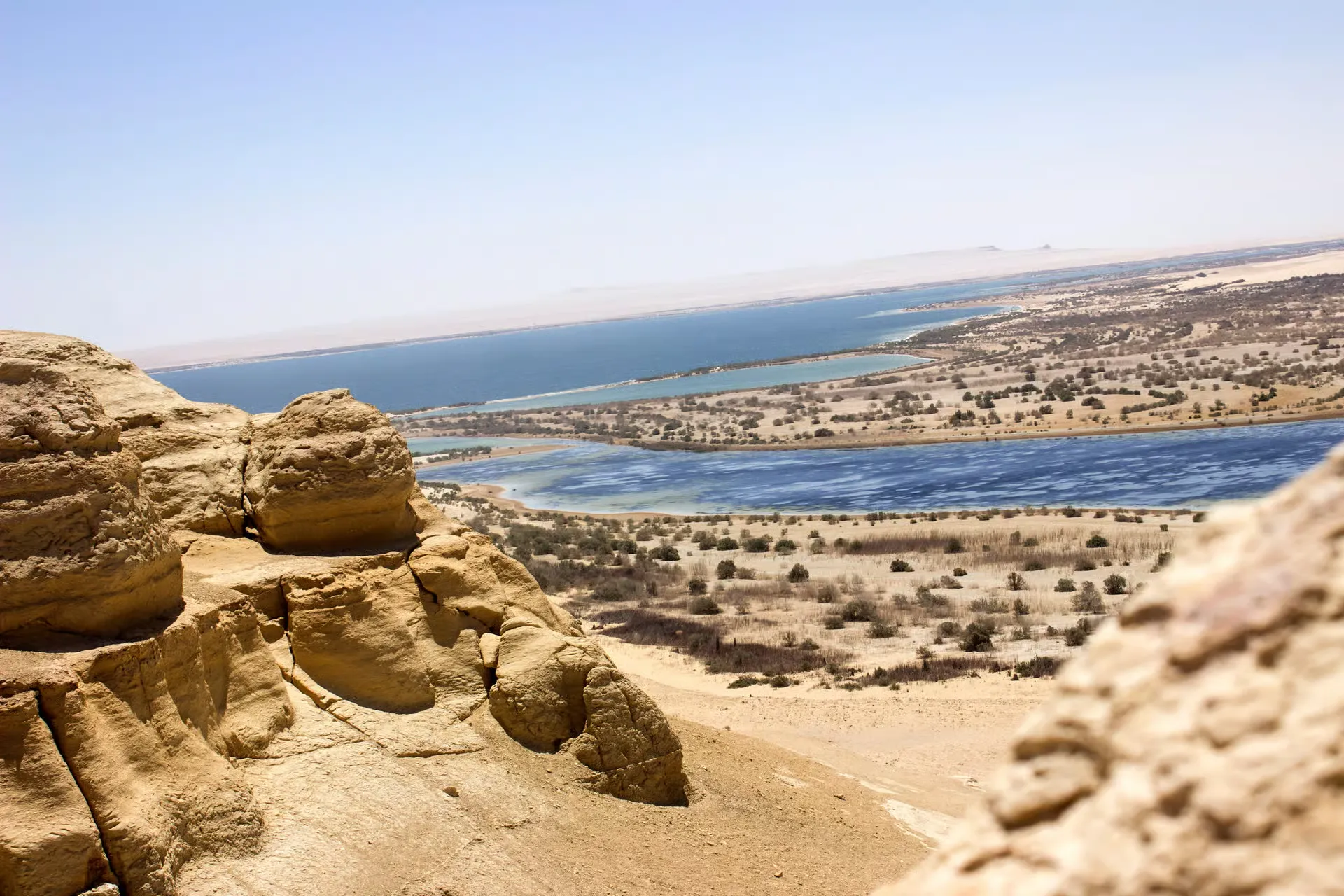 El Fayoum and Wadi El Rayan from Cairo