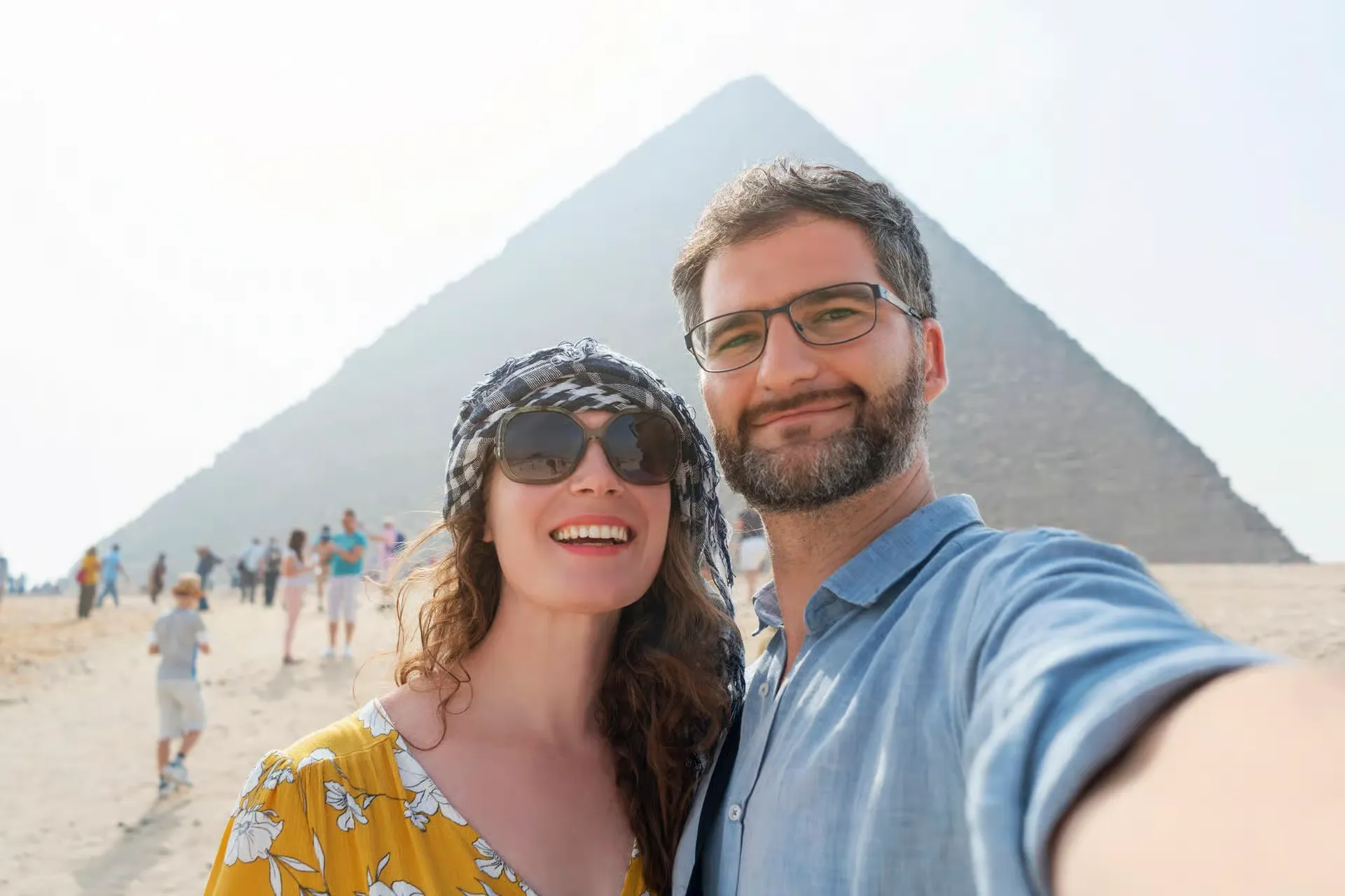 Giza Pyramids Tour Independent Solo Plan