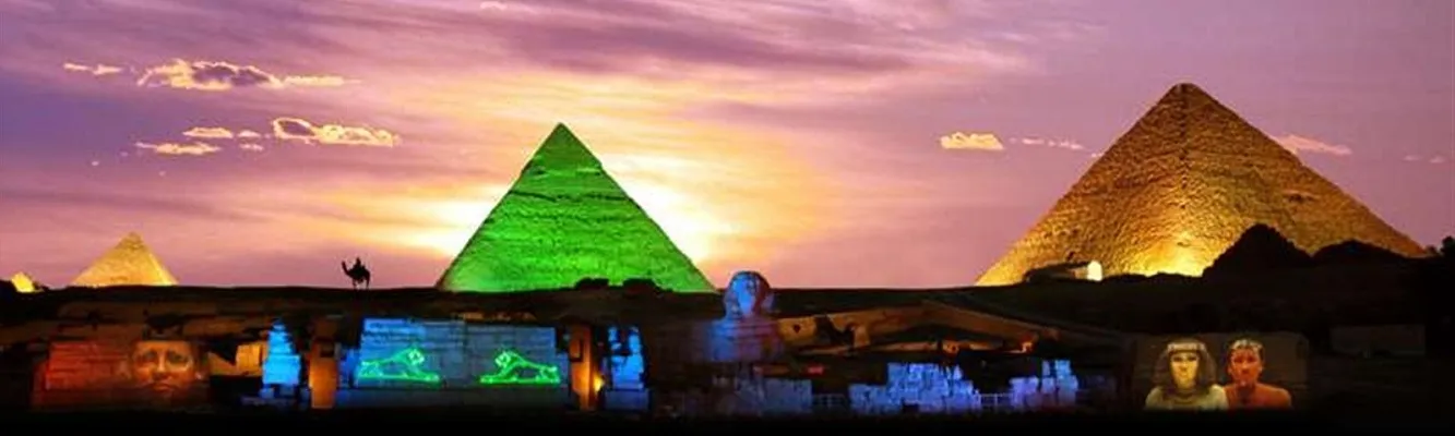 Sound and Light Show at the Pyramids: Luxury Night