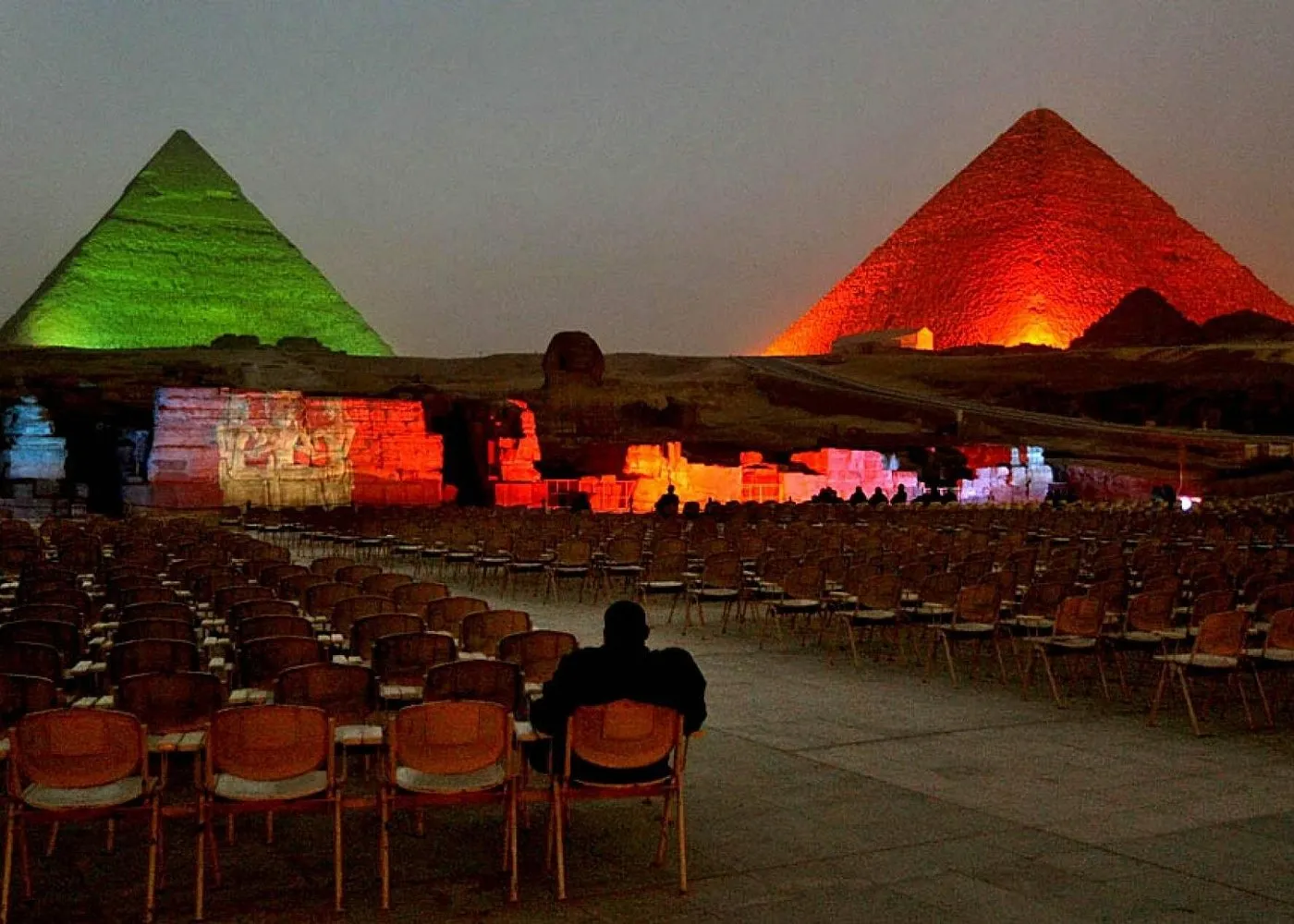 Sound and Light Show at the Pyramids: Photo Tour