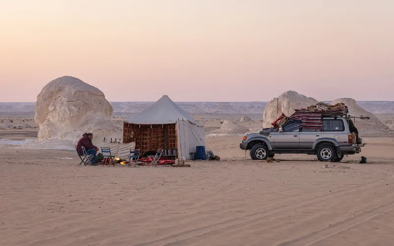 2 Days Trip to White Desert From Luxor