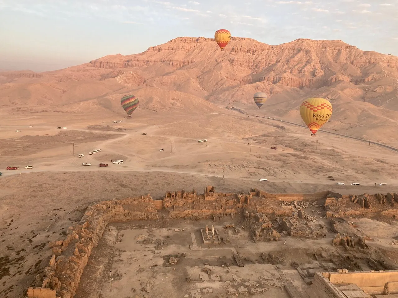 Luxor Hot Air Balloon Sunrise