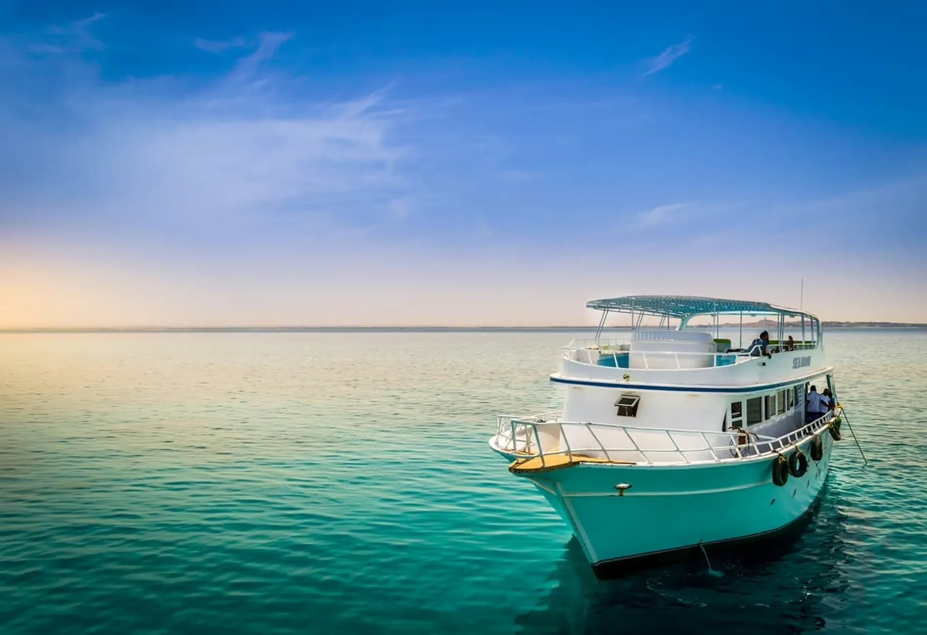 Tiran island snorkeling boat trip from Sharm el Sheikh